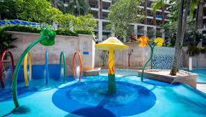 Luxury Resort Swimming Pool and Slides